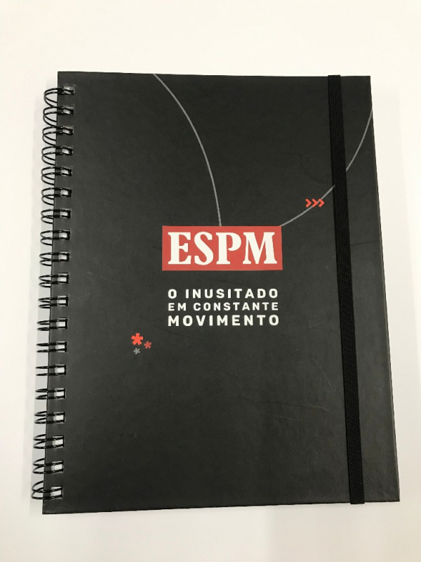 Caderno com Logotipo da Empresa Santos - Caderno com Logotipo da Empresa Zona Norte SP