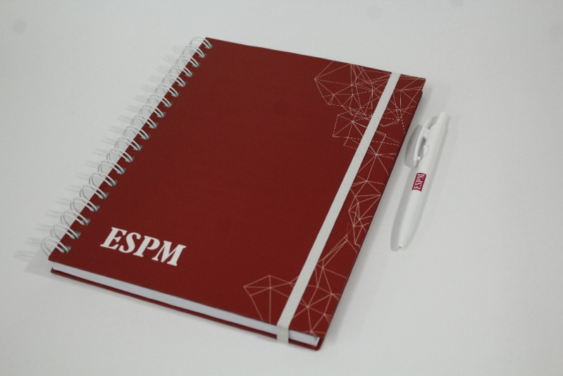 Caderno Corporativo Personalizado Preço Penha - Caderno para Empresas Litoral SP