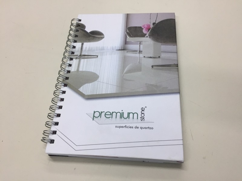 Caderno Personalizado Feminino Jaguaré - Caderno Personalizado Empresarial