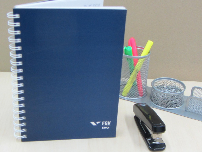 Cadernos Personalizados para Empresas Valor Rio Pequeno - Caderno Empresarial Personalizado Interior SP
