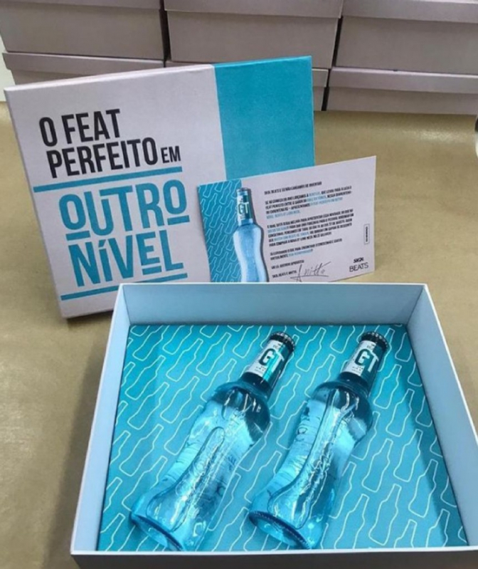 Caixa de Bebida Promocional Valor São José do Rio Preto - Caixas Promocionais Personalizadas Zona Norte SP