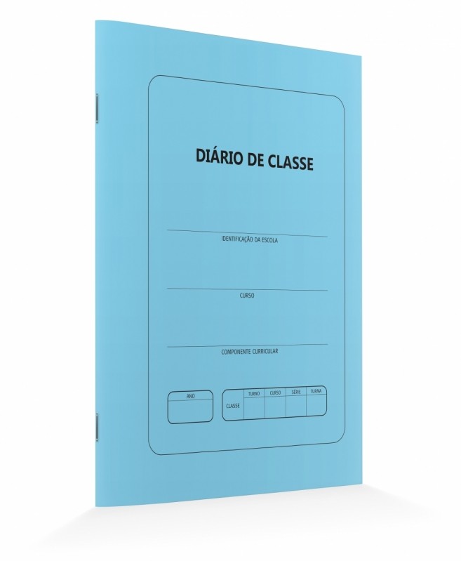Diário de Classe Berçário Glicério - Diário de Classe Azul