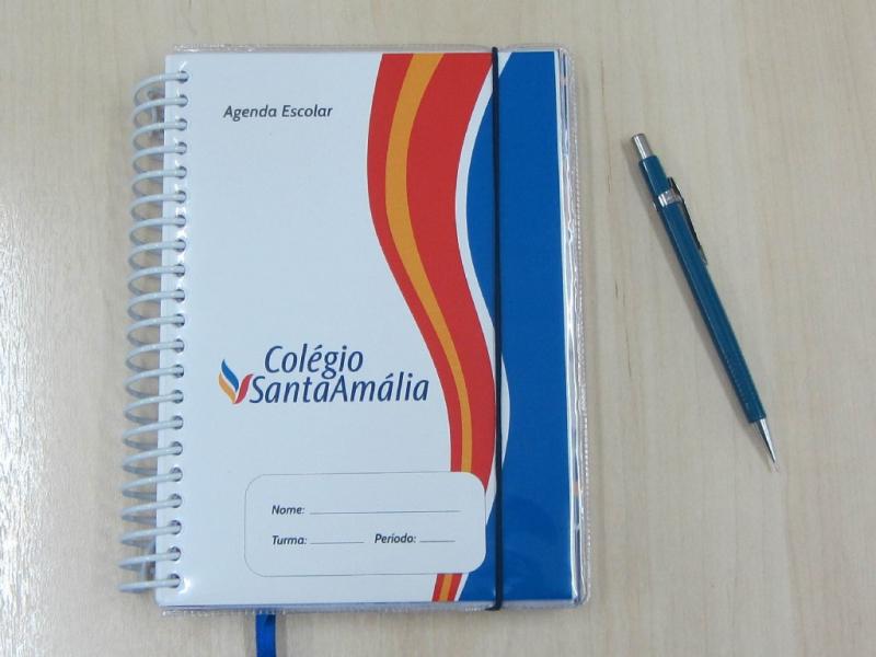 Onde Vende Agenda Maternal Personalizada São Sebastião - Agenda Escolar Personalizada Menina Interior SP