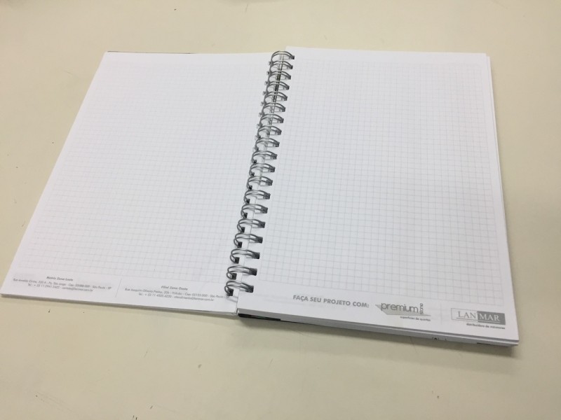 Quanto Custa Caderno Personalizado para Empresa Anália Franco - Caderno Personalizado A4