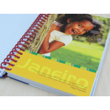 agenda escolar personalizada com foto preço Anália Franco