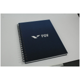 cadernos personalizados para empresas preço Luz